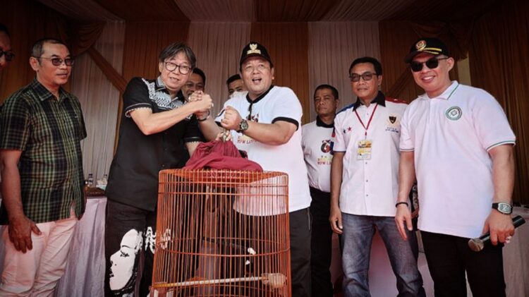 Lomba Burung Kicau Warnai Gelaran Lampung Fair 2022