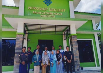 Karang Taruna Kota Jawa Ikut Pelatihan Menjahit