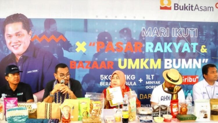 PT Bukit Asam Gelar Pasar Rakyat dan Bazar