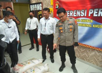Polda Lampung Bongkar Penyelewengan Pupuk Urea Bersubsidi
