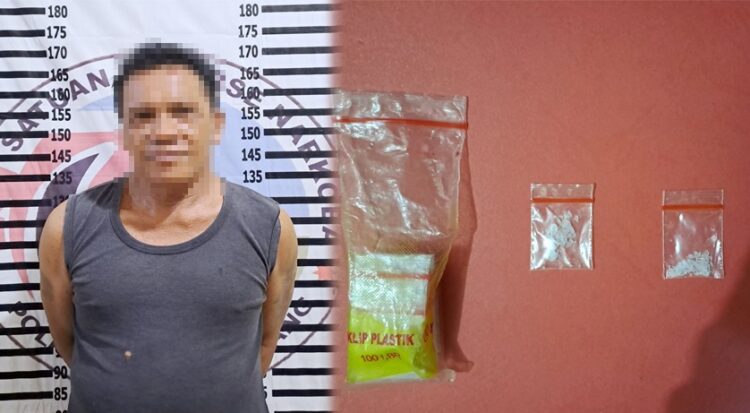 Penangkapan Residivis Narkoba di Kampung Bujung Tenuk