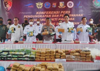 Polda Lampung Musnahkan 43.129 Pil Ekstasi dan 5000 Happy