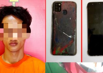 Polisi Tangkap Perampas HP di Kampung Lempuyang Bandar