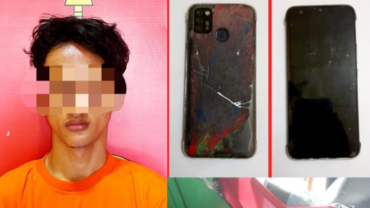 Polisi Tangkap Perampas HP di Kampung Lempuyang Bandar