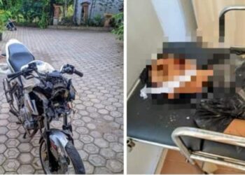 Adu Kambing Sepeda Motor