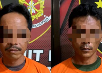 Mobil Serempetan Dekat Jembatan Way Seputih