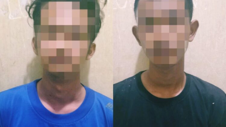 Tekab 308 Polres Lampung Utara Tangkap 2 Pemuda