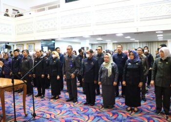 Gubernur Lampung Lantik 105 Pejabat Administrator dan Pejabat Pengawas