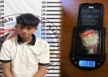Bandar Narkoba Asal Kampung Bujung Tenuk Ditangkap Polisi