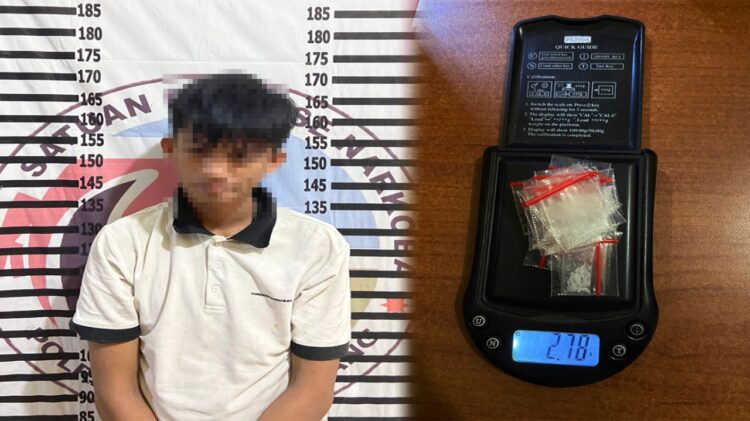 Bandar Narkoba Asal Kampung Bujung Tenuk Ditangkap Polisi