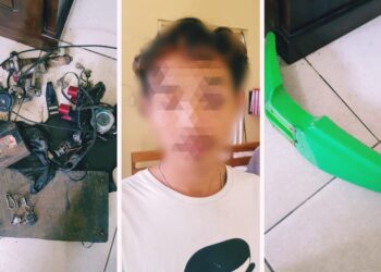 Maling Asal Desa Tri Rahayu Ditangkap Polsek Gedong Tataan