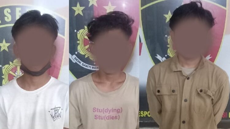 Polsek Panjang Ringkus 3 Pelaku Bajing Loncat
