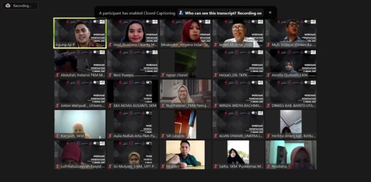 Umitra Gelar Webinar Ulas Peran Epidemiologi Hadapi Tantangan Kesehatan di Era Globalisasi