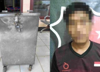 Terekam CCTV, Polisi Ringkus Pencuri Kotak Amal Masjid di Desa Tanjung Waras