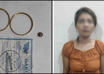 Jual Emas Palsu, Wanita Paruh Baya Asal Lampung Tengah Ditangkap Polisi