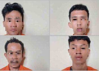 Polisi Bekuk 4 Pelaku Perampasan HP di Desa Sukamarga