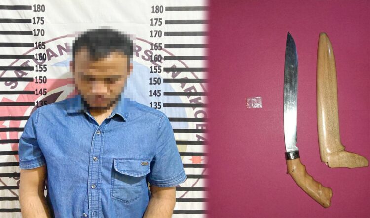 Miliki Sabu dan Sajam, Pemuda Asal Menggala Tengah Dikenai Pasal Berlapis