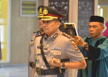 AKBP M Rizal Mochtar Resmi Jabat Kapolres Lampung Timur