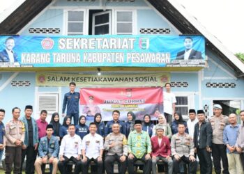 Kapolres Pesawaran Gelar Jumat Curhat Bersama Tokoh Pemuda Karang Taruna