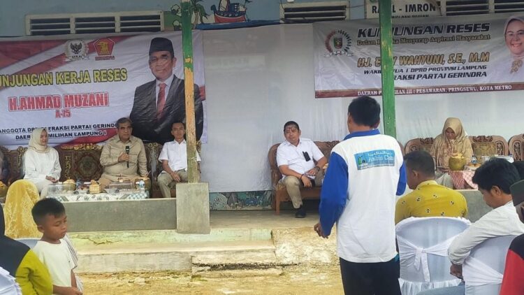 Ahmad Muzani Soroti Kelangkaan Pupuk Bersubsidi di Pesawaran