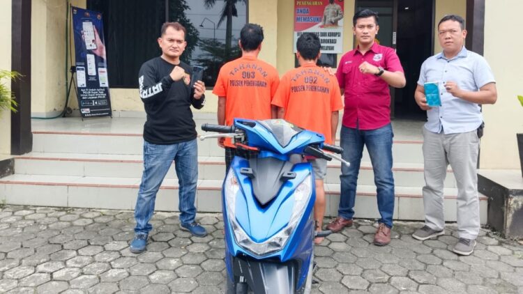 Pencuri 5 Unit Hp di Dusun Harapan Jaya, Dibekuk Polsek Penengahan