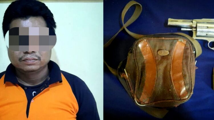 Kedapatan Miliki Senpi Rakitan, Pria Paruh Baya di Anak Tuha Diamankan Petugas