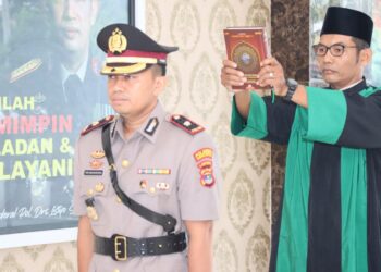 Kompol Try Maradona Jabat Kapolsek Kedaton