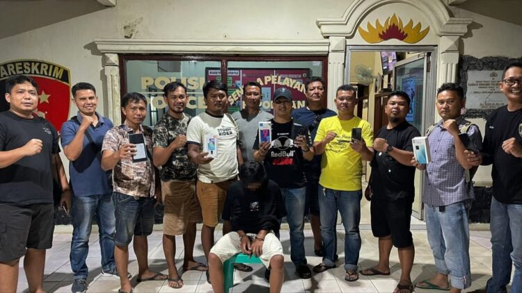 Curi 3 HP, Oknum Pelajar di Tri Tunggal Jaya Ditangkap