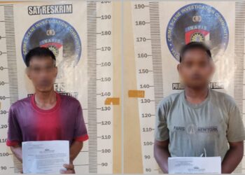 Pencuri dan Penadah Perlengkapan Bengkel Diciduk Tekab Presisi Polres Tulangbawang Barat