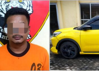 Modus Berobat, Pria di Lampung Tengah Gelapkan Kendaraan Rental