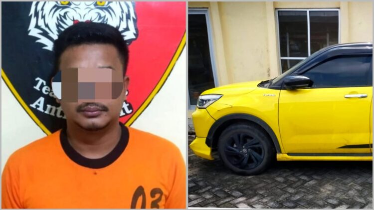 Modus Berobat, Pria di Lampung Tengah Gelapkan Kendaraan Rental