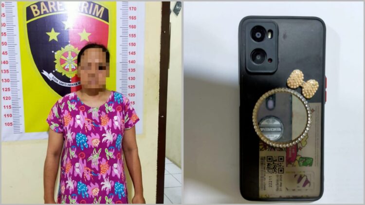 Curi HP, Wanita di Tanjung Bintang Dijemput Paksa Polisi