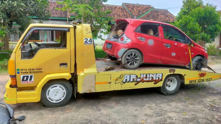 Mobil Brio Bekas Tembakan di Lampung Selatan, Digunakan Sindikat Spesialis Pencuri Pikap