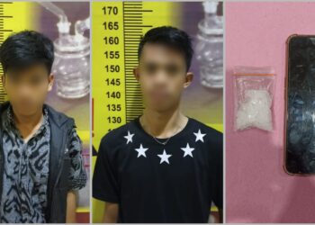 Sita Sabu 9 Gram, Polres Pesawaran Ringkus 2 Tersangka