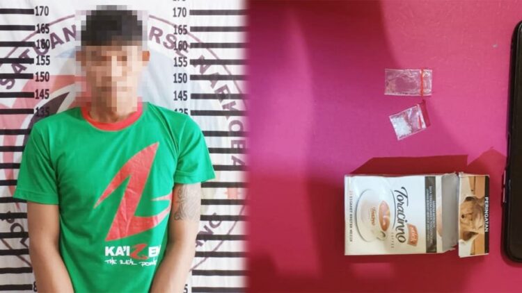 Kedapatan Simpan Sabu, Pedagang Asongan Dicokok Satresnarkoba Polres Tulang Bawang