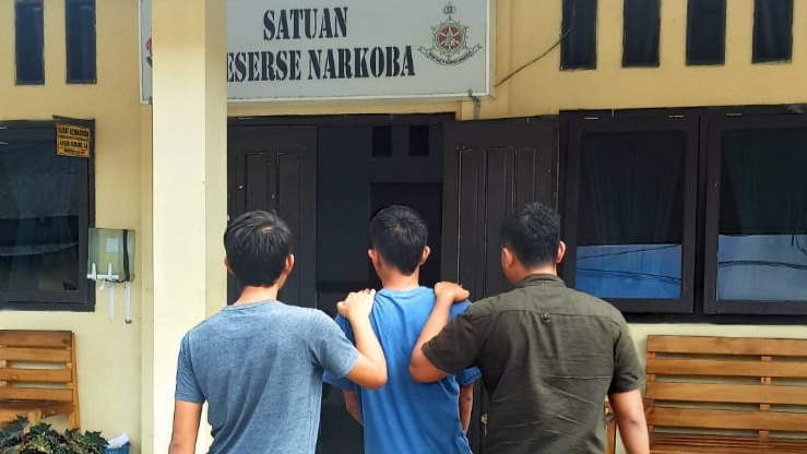 Pemuda Pemilik Sabu di Pekon Pagar Dewa Dibekuk Polres Lampung Barat