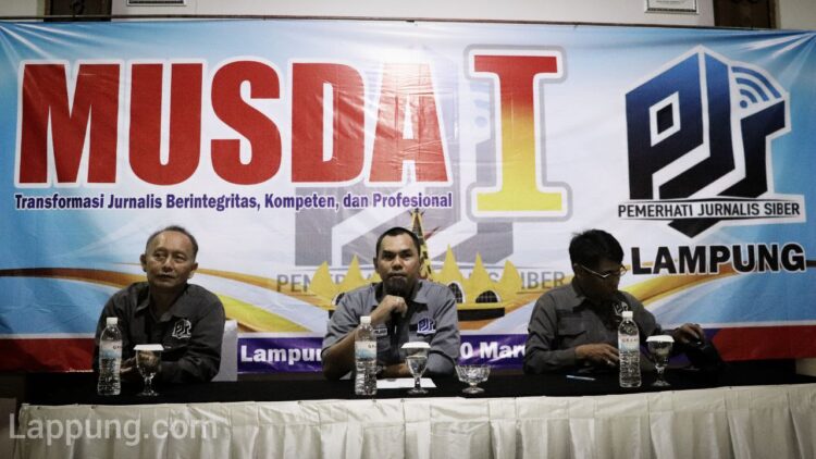 Musda I PJS Lampung, Taufik Wijaya Terpilih Sebagai Ketua