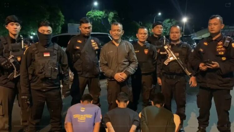 Patroli Samapta Polresta Bandarlampung Gagalkan Transaksi Ganja