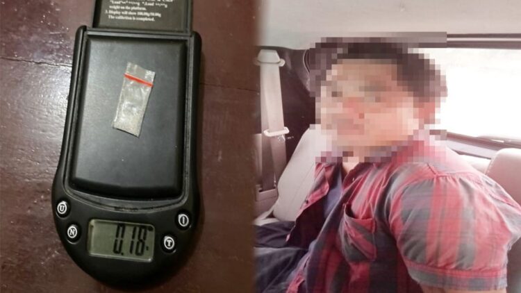 Ketagihan Sabu, Buruh Asal Sidomukti Ditangkap Satresnarkoba Polres Tulang Bawang