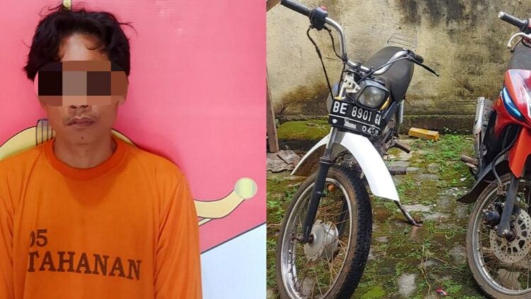 Gegara Aki Rusak, Maling di Lampung Tengah Gagal Curi Motor
