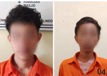 Asyik Kendarai Motor Curian, 2 Pelaku Curanmor di Lampung Timur Diringkus
