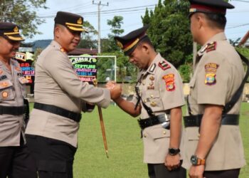 Kasat Narkoba dan Reskrim Polres Lampung Barat Diganti