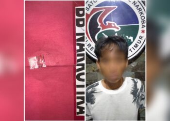 Lampung Timur Marak Peredaran Narkoba, Polisi Kembali Ciduk Seorang Pengedar