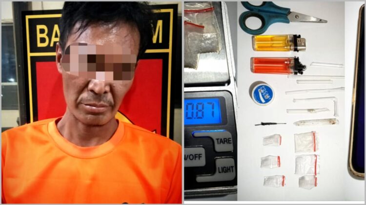 Edarkan Sabu, Pria Paruh Baya di Lamteng Diringkus Polsek Kalirejo