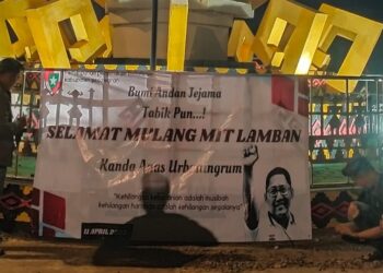 PPI Pesawaran Sambut Kepulangan Anas Urbaningrum