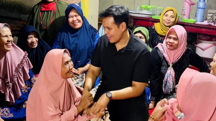 Safari Ramadan di Kampung Halaman, Muhammad Rinaldi Alzier Sapa Masyarakat Desa Pampangan
