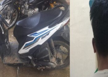 Bawa Sajam dan Kunci T, Pemuda Asal Wonosobo Tanggamus Ditangkap Usai Kecelakaan