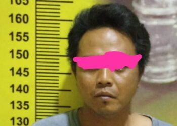 Seorang Pemuda Diamankan Satresnarkoba Polres Pesawaran, Tertangkap Tangan Buang Sabu