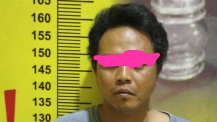 Seorang Pemuda Diamankan Satresnarkoba Polres Pesawaran, Tertangkap Tangan Buang Sabu