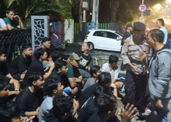 Pesta Miras, Puluhan Remaja di Pahoman Bandarlampung Diangkut Polisi 